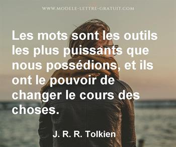 Citation de J. R. R. Tolkien