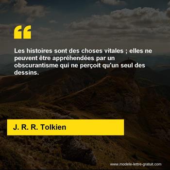 Citation de J. R. R. Tolkien