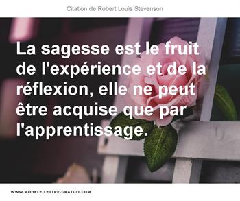 Citations Robert Louis Stevenson