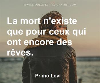 Citation de Primo Levi