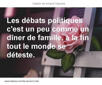 Citations Arnaud Tsamere