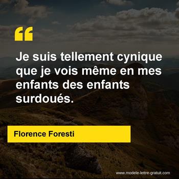 Citation de Florence Foresti