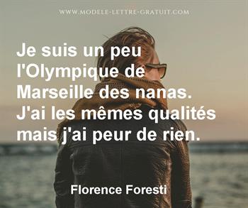 Citation de Florence Foresti