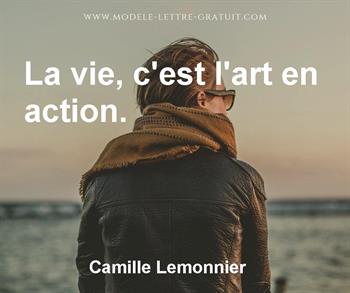 Citation de Camille Lemonnier