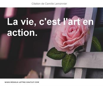 Citations Camille Lemonnier