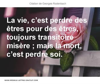 Citations Georges Rodenbach