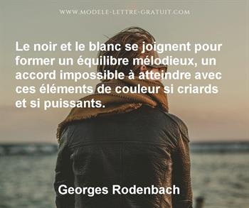 Citation de Georges Rodenbach