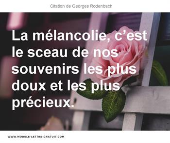 Citations Georges Rodenbach