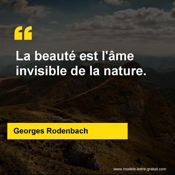 Citation de Georges Rodenbach