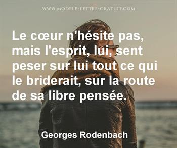 Citation de Georges Rodenbach