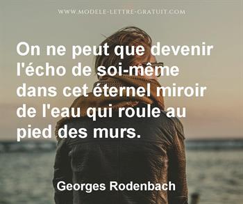 Citation de Georges Rodenbach