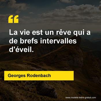 Citation de Georges Rodenbach