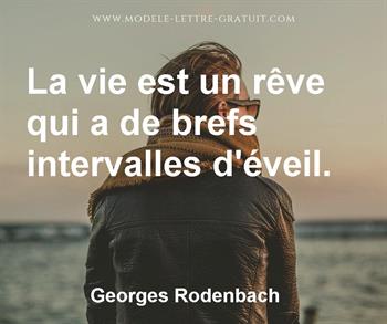 Citation de Georges Rodenbach