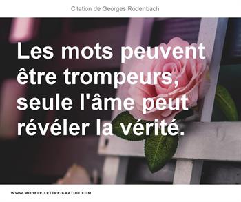 Citations Georges Rodenbach