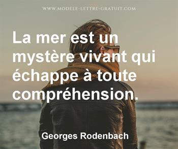 Citation de Georges Rodenbach