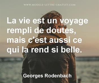 Citation de Georges Rodenbach