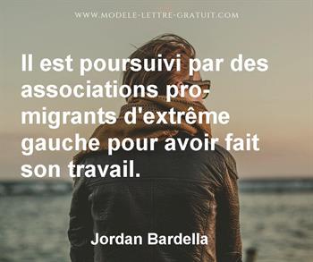 Citation de Jordan Bardella