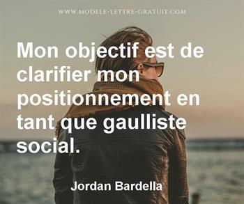 Citation de Jordan Bardella