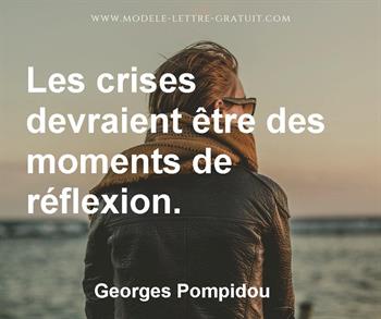 Citation de Georges Pompidou