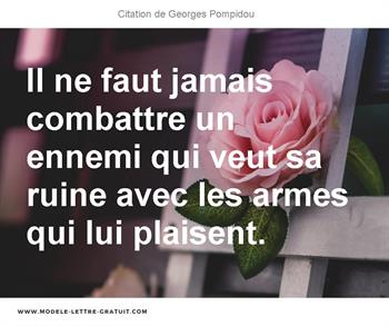Citations Georges Pompidou