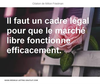 Citations Milton Friedman