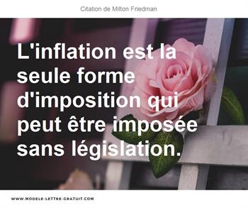 Citations Milton Friedman