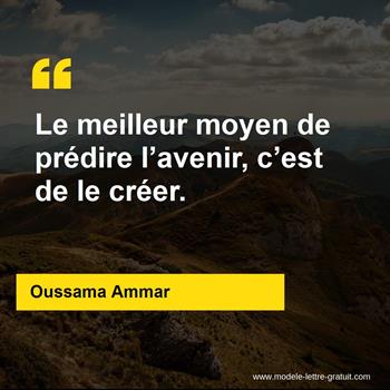 Citation Oussama Ammar