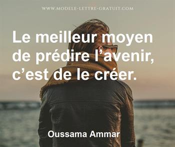 Citation de Oussama Ammar