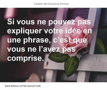 Citations Oussama Ammar