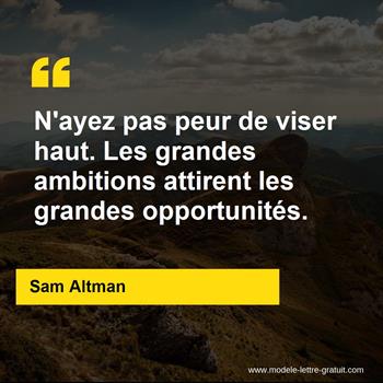 Citation Sam Altman