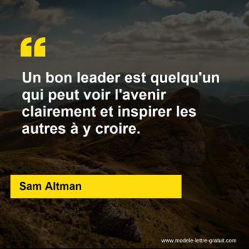Citation Sam Altman