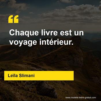 Citation Leïla Slimani
