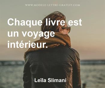 Citation de Leïla Slimani