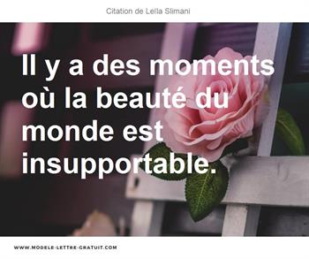 Citations Leïla Slimani