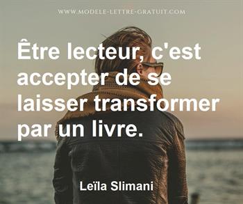 Citation de Leïla Slimani