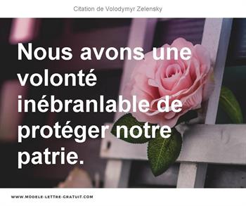 Citations Volodymyr Zelensky