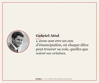 Citations Gabriel Attal