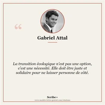 Citation Gabriel Attal