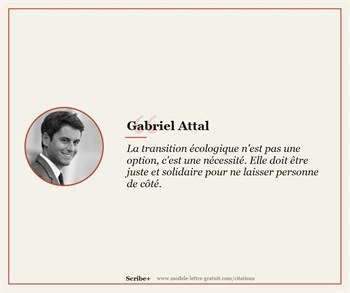 Citations Gabriel Attal