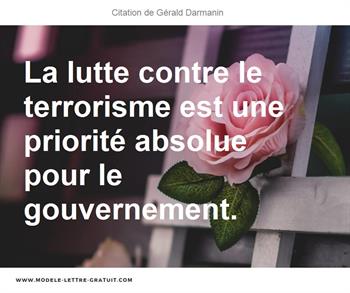 Citations Gérald Darmanin