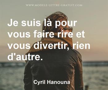 Citation de Cyril Hanouna