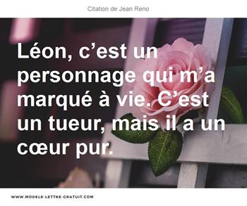 Citations Jean Reno