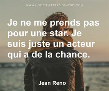 Citation de Jean Reno