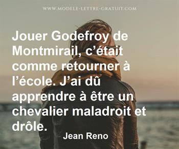 Citation de Jean Reno
