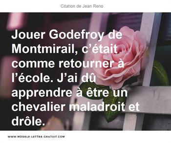 Citations Jean Reno