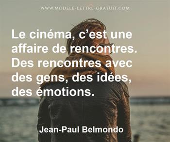 Citation de Jean-Paul Belmondo
