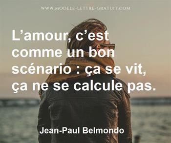 Citation de Jean-Paul Belmondo