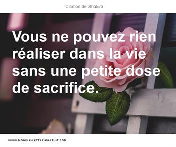 Citations Shakira 