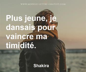 Citation de Shakira