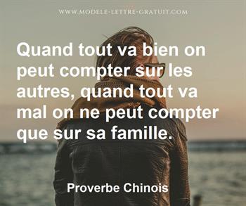 Citation de Proverbe Chinois
